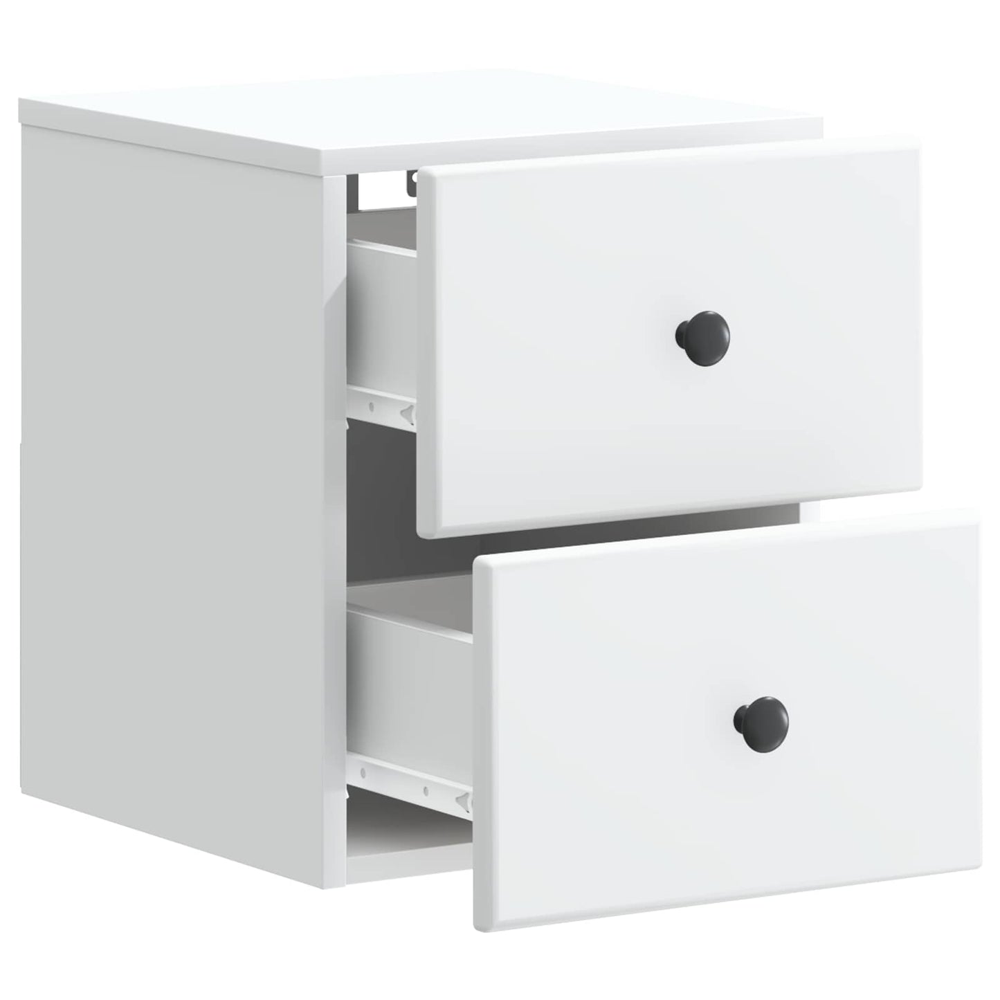 Wall-Mounted Bedside Cabinet White 34.5 x 33 x 40 cm