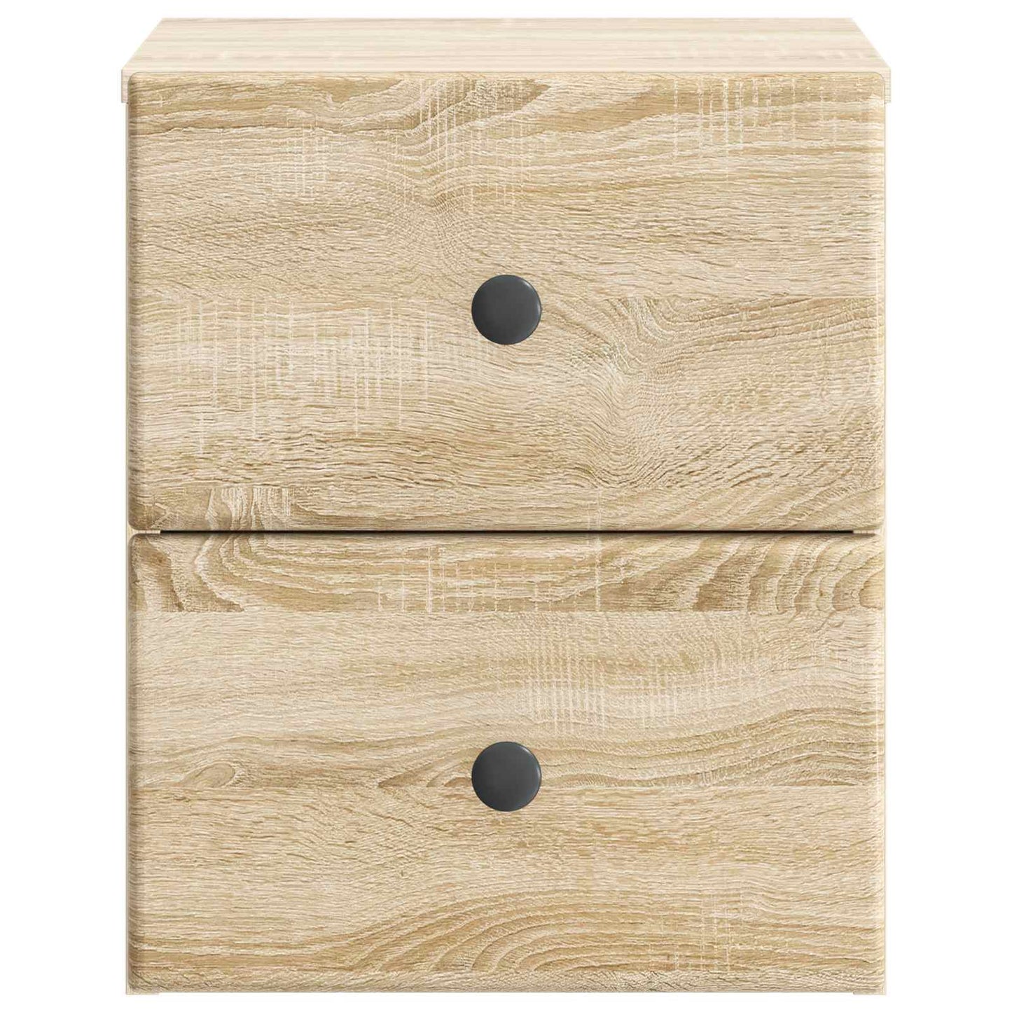 Wall-Mounted Bedside Cabinet Sonoma Oak 34.5 x 33 x 40 cm