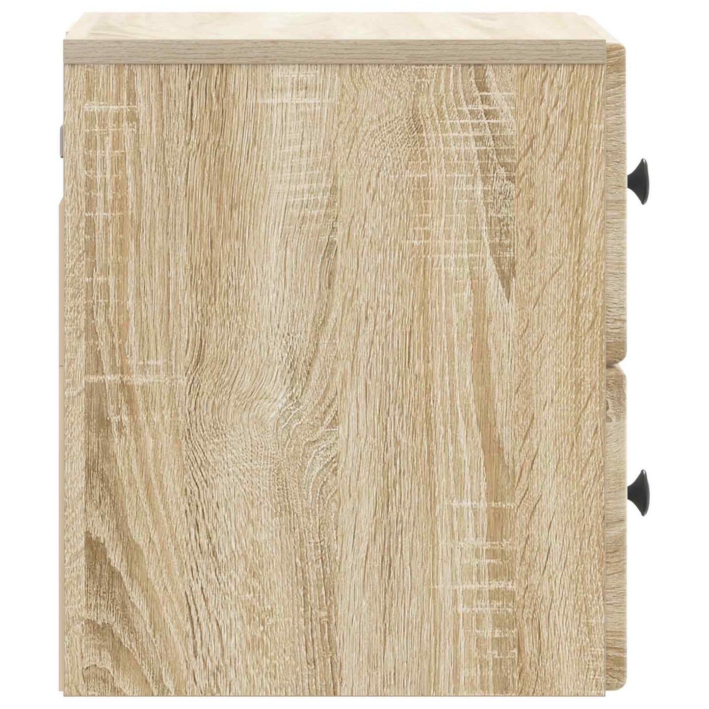 Wall-Mounted Bedside Cabinet Sonoma Oak 34.5 x 33 x 40 cm