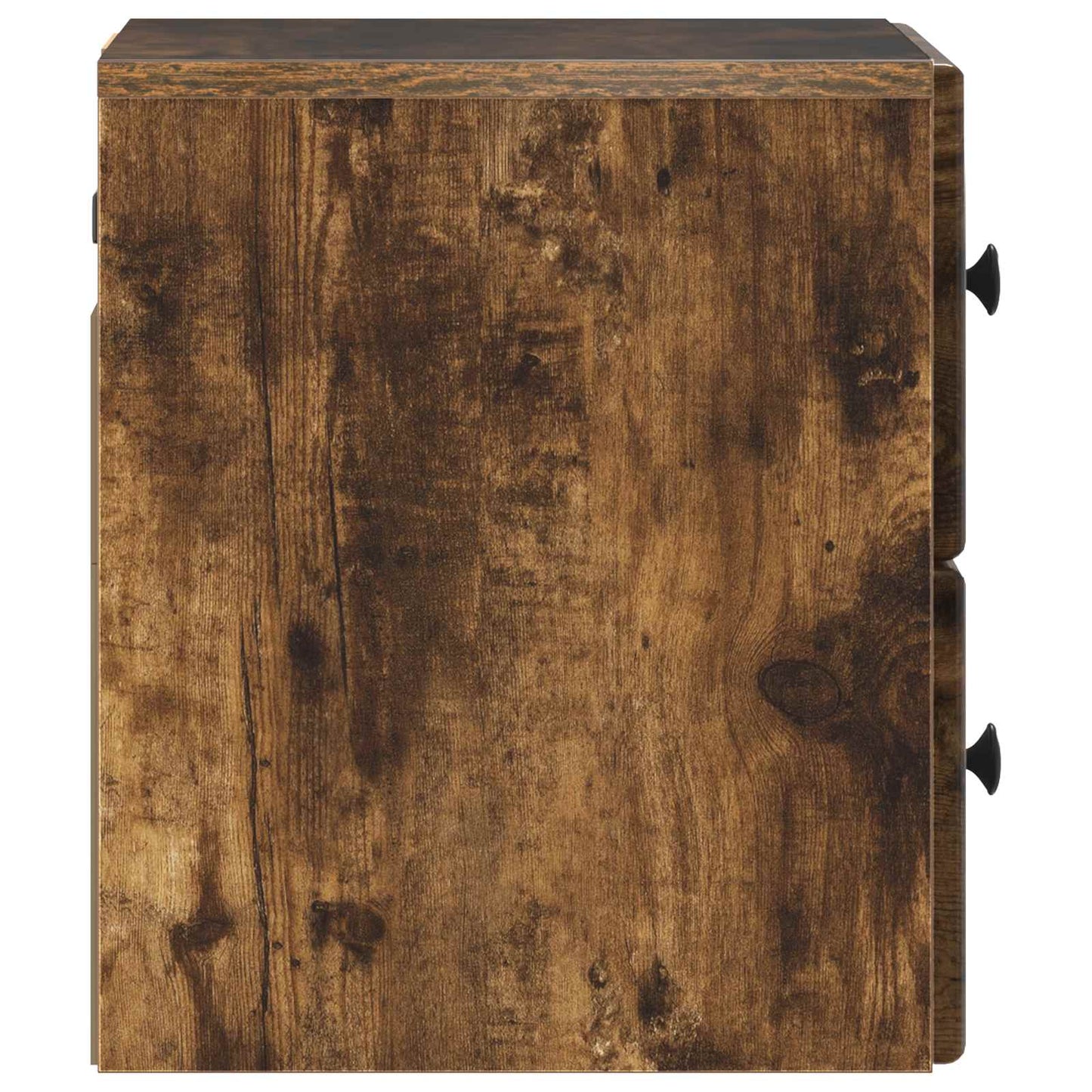 Wall-Mounted Bedside Cabinet Smoked Oak 34.5 x 33 x 40 cm