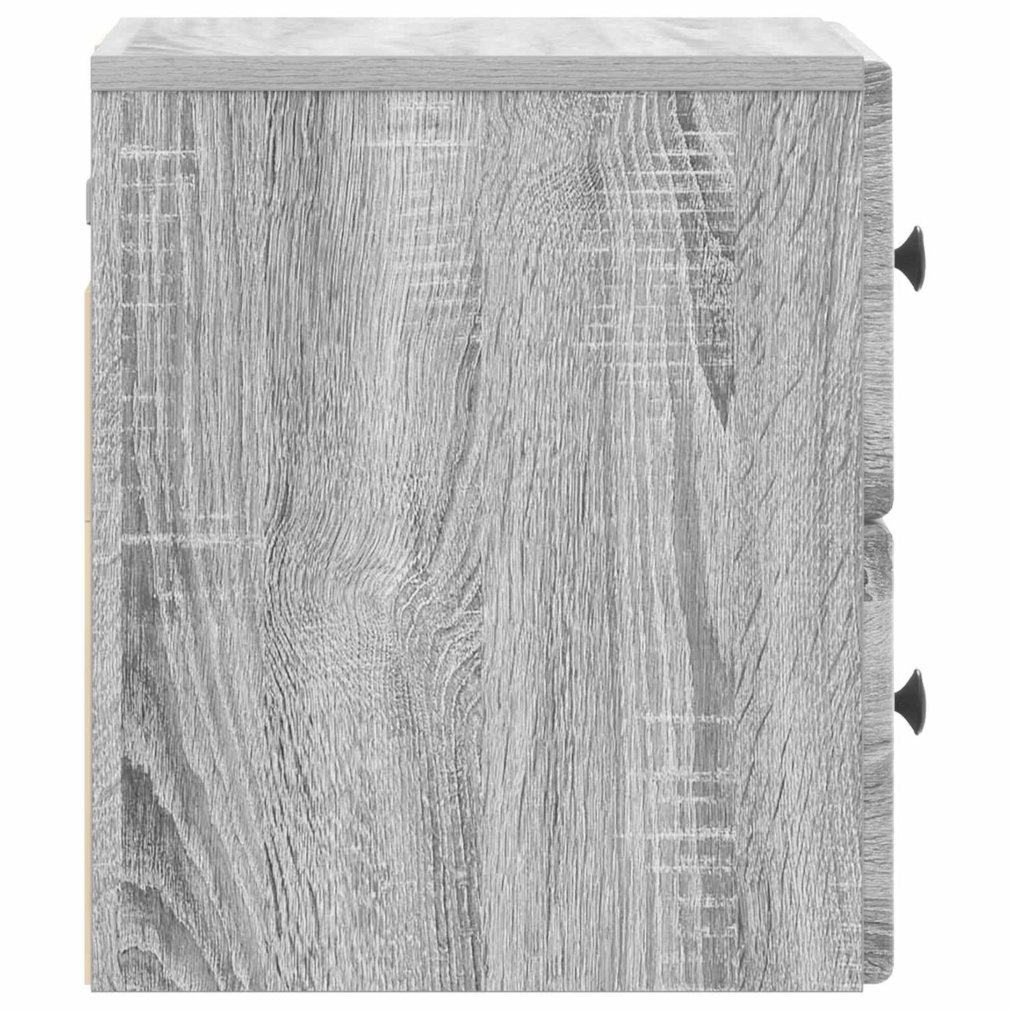 Wall-Mounted Bedside Cabinet 2 pcs Grey Sonoma Engineered Wood