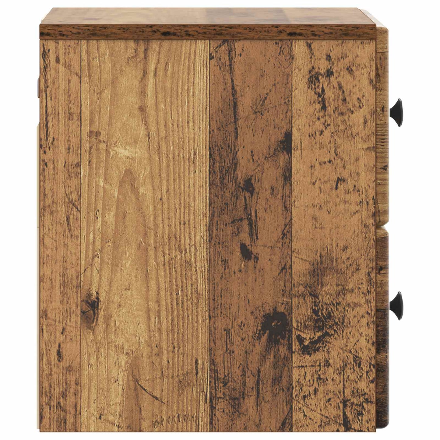 Wall-Mounted Bedside Cabinet 2 pcs Old Wood 34.5 x 33 x 40 cm