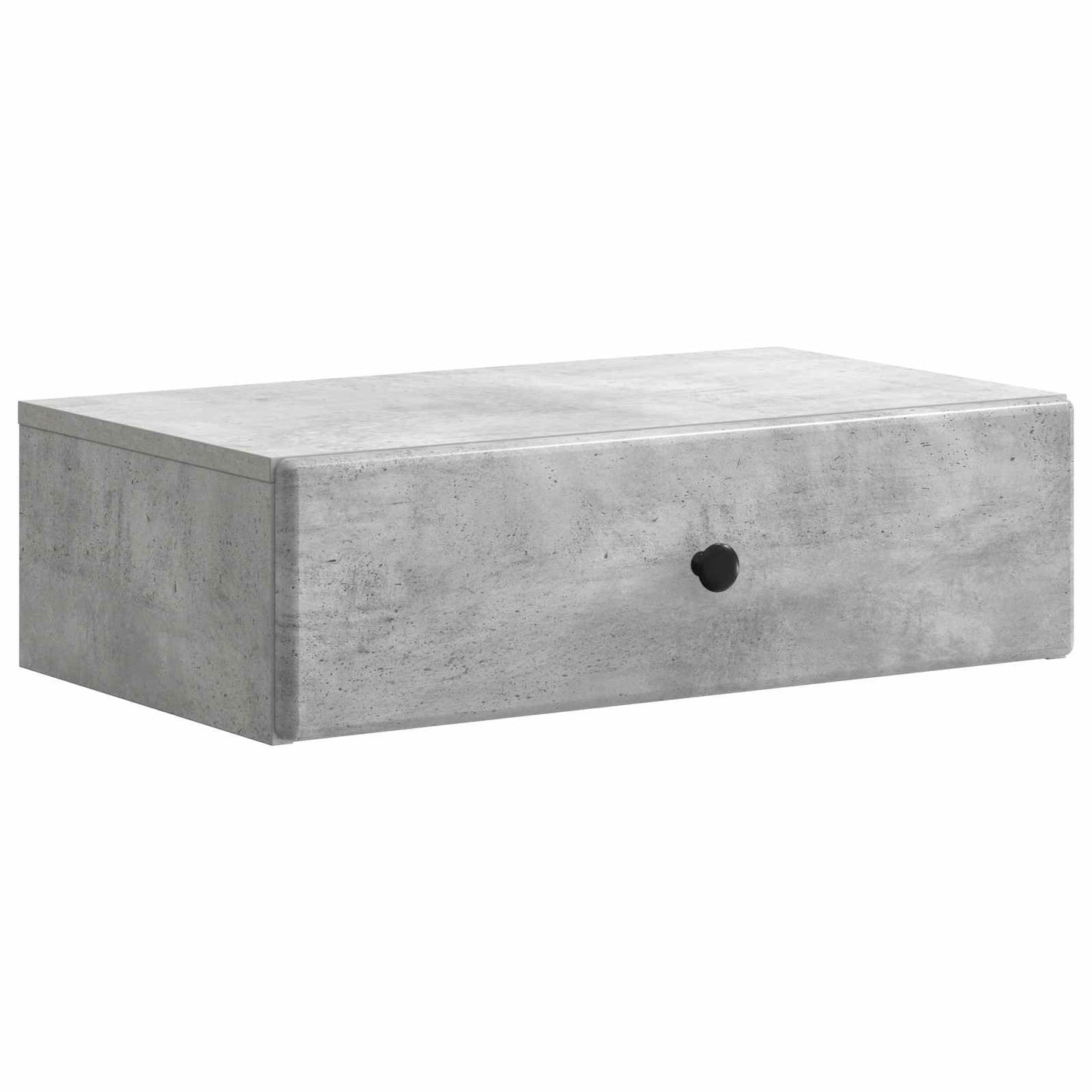 Wall-Mounted Side Table Concrete Grey 59 x 34.5 x 17 cm