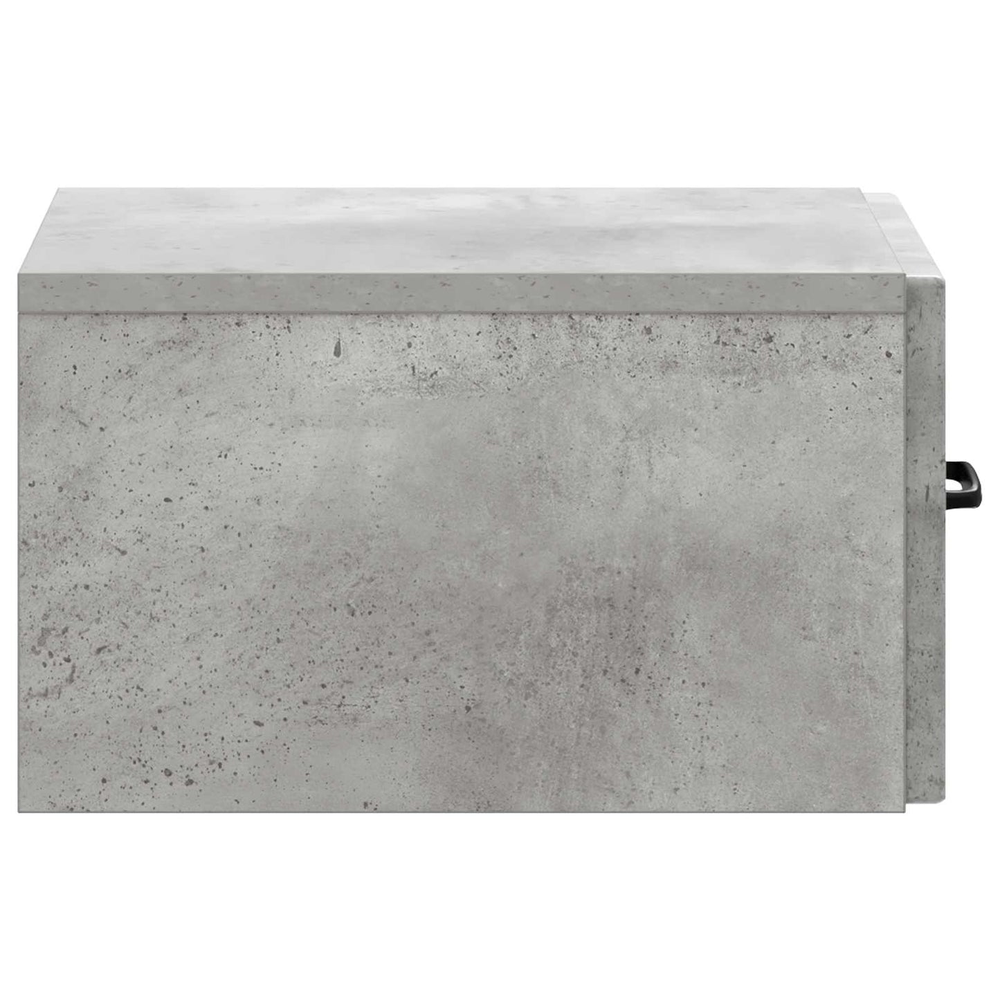 Wall-Mounted Side Table Concrete Grey 59 x 34.5 x 17 cm