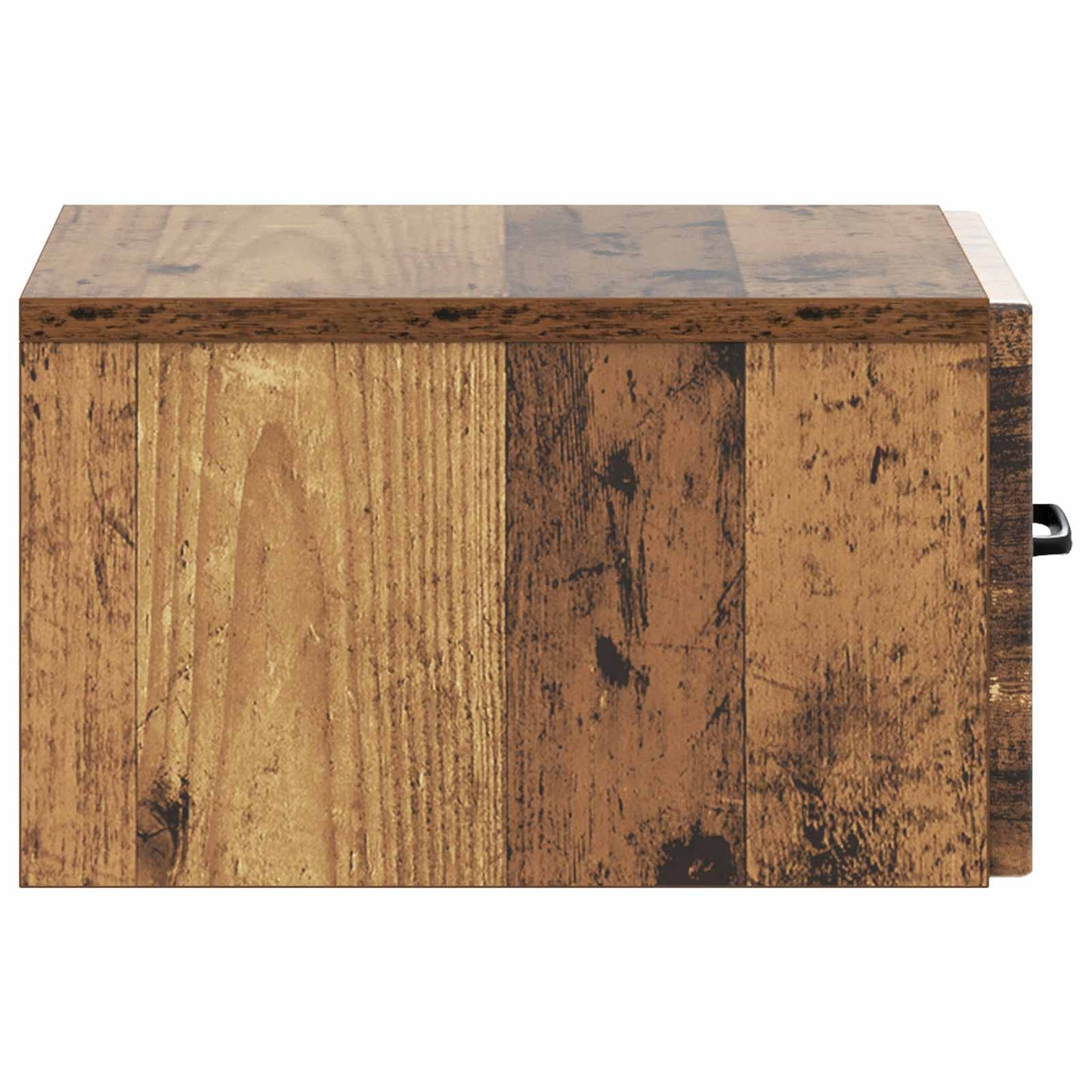 Wall-Mounted Side Table Wall-mounted Old Wood 59 x 34.5 x 17 cm