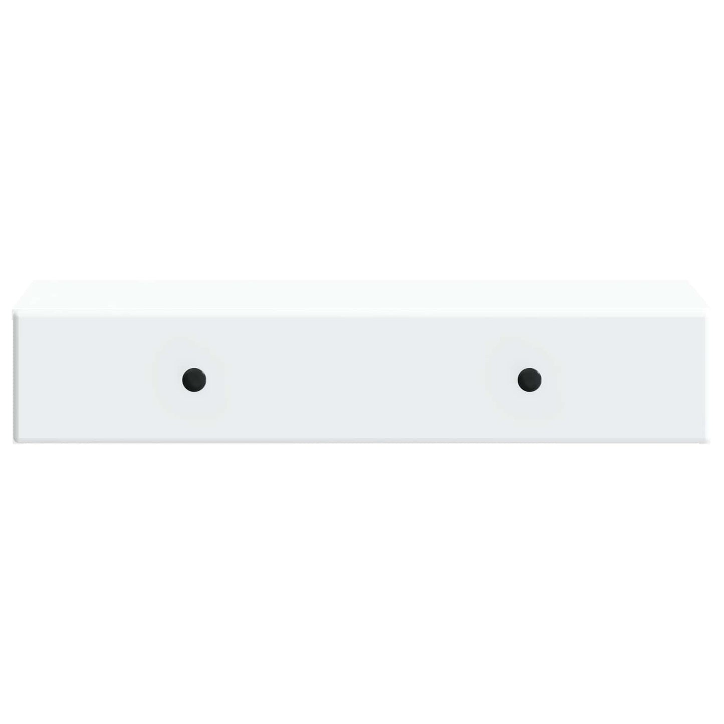 Wall-Mounted Side Table Wall-mounted White 87.5 x 34.5 x 17 cm