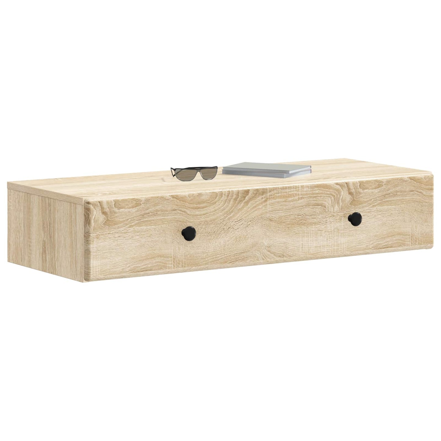 Wall-Mounted Side Table Sonoma Oak 87.5 x 34.5 x 17 cm