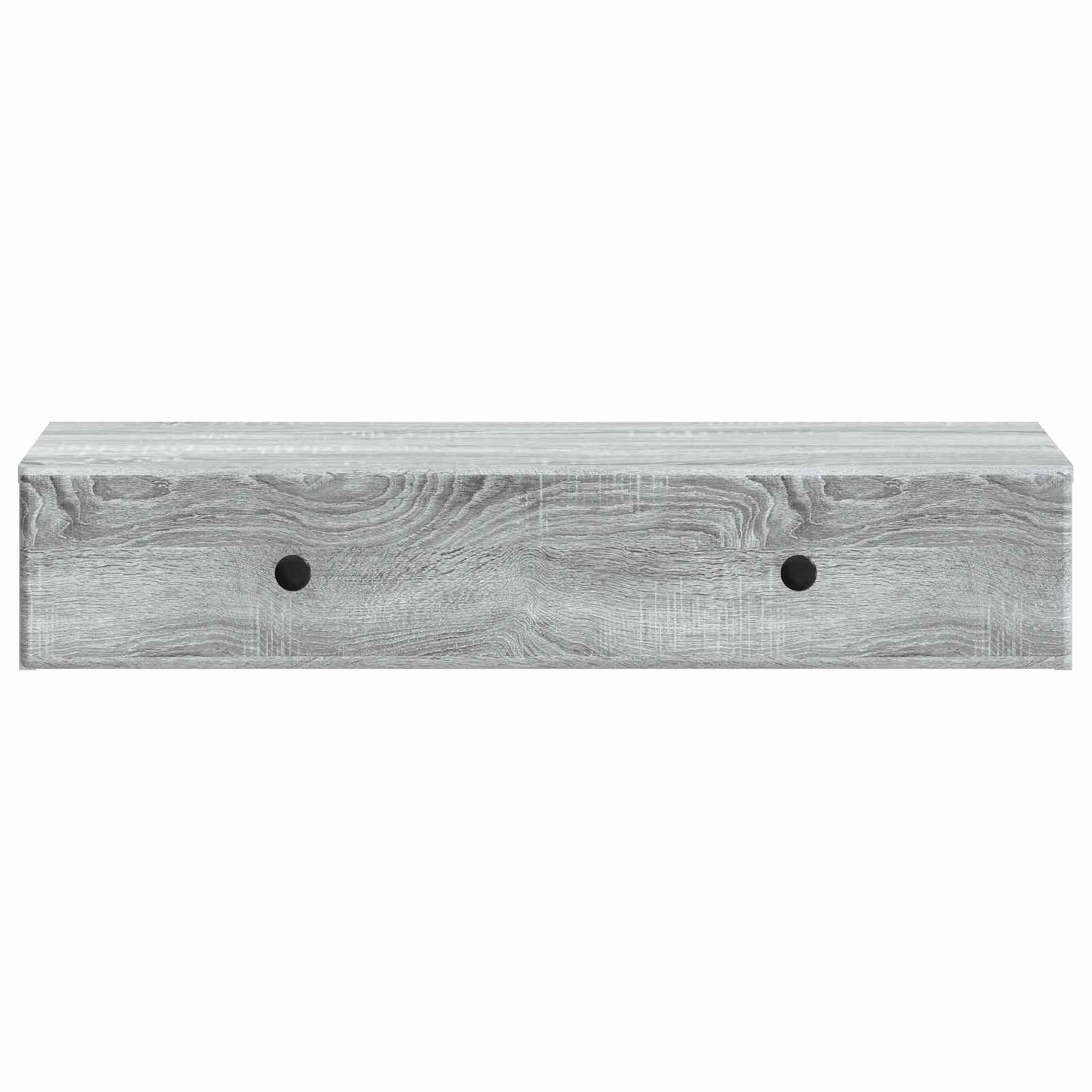 Wall-Mounted Side Table Grey Sonoma 87.5 x 34.5 x 17 cm