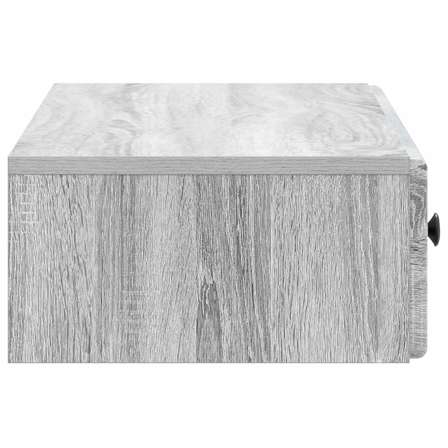 Wall-Mounted Side Table Grey Sonoma 87.5 x 34.5 x 17 cm
