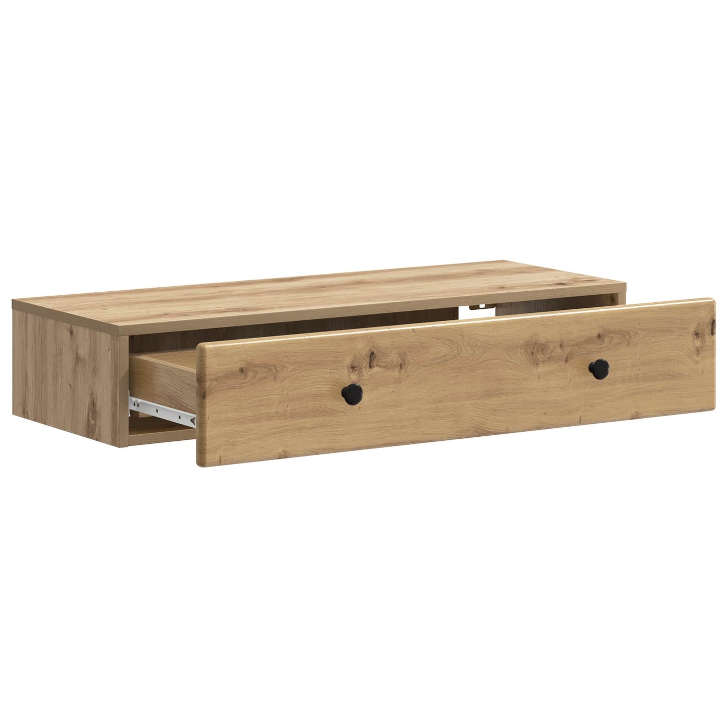 Wall-Mounted Side Table Artisan Oak 87.5 x 34.5 x 17 cm
