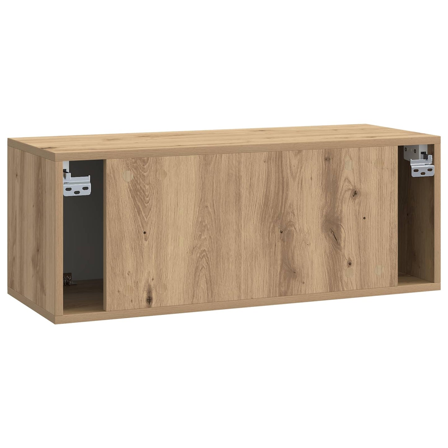 Wall-Mounted TV Cabinet 78.5 x 31 x 30 cm Artisan Oak