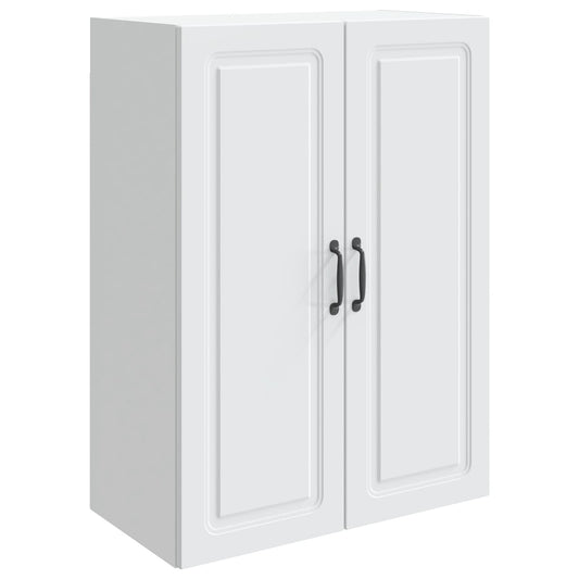 Wall-Mounted Cabinet White 66 x 34.5 x 90 cm Engineered Wood