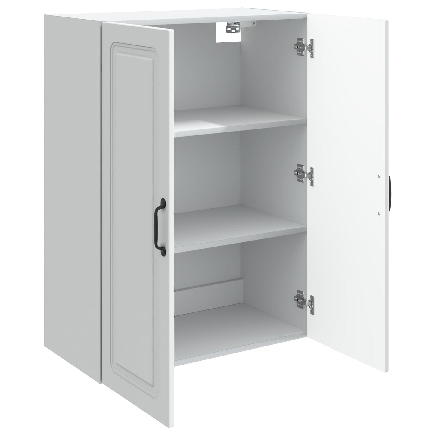 Wall-Mounted Cabinet 66 x 34.5 x 90 cm Engineered Wood White
