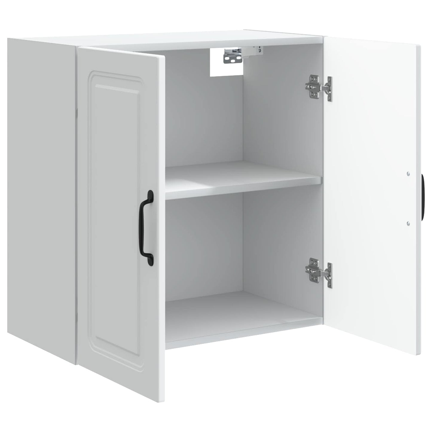 Wall-Mounted Cabinet 59 x 31 x 60 cm Engineered Wood White