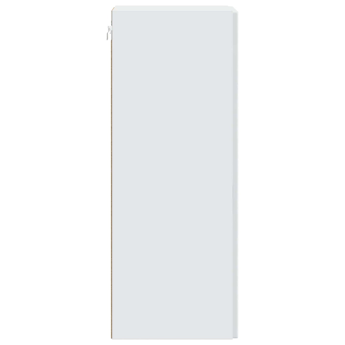 Wall-Mounted Cabinet 33 x 34.5 x 90 cm Engineered Wood White