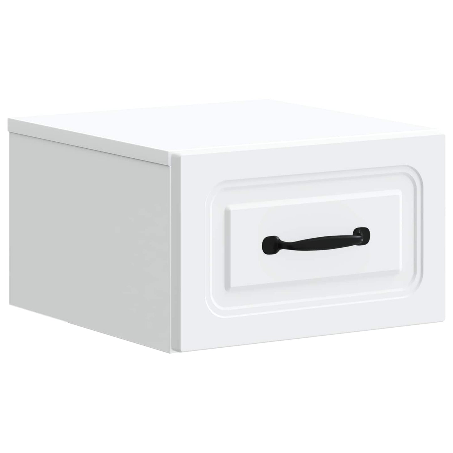 Wall-Mounted Bedside Cabinet White 34.5 x 33 x 20 cm
