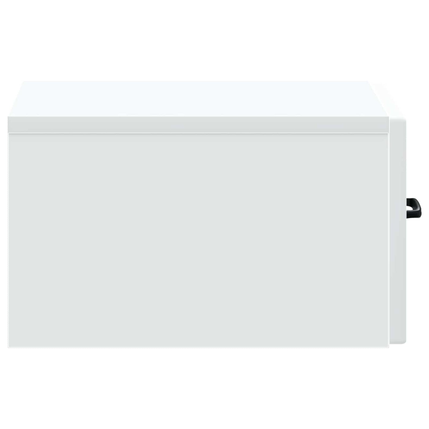 Wall-Mounted Bedside Cabinet White 34.5 x 33 x 20 cm