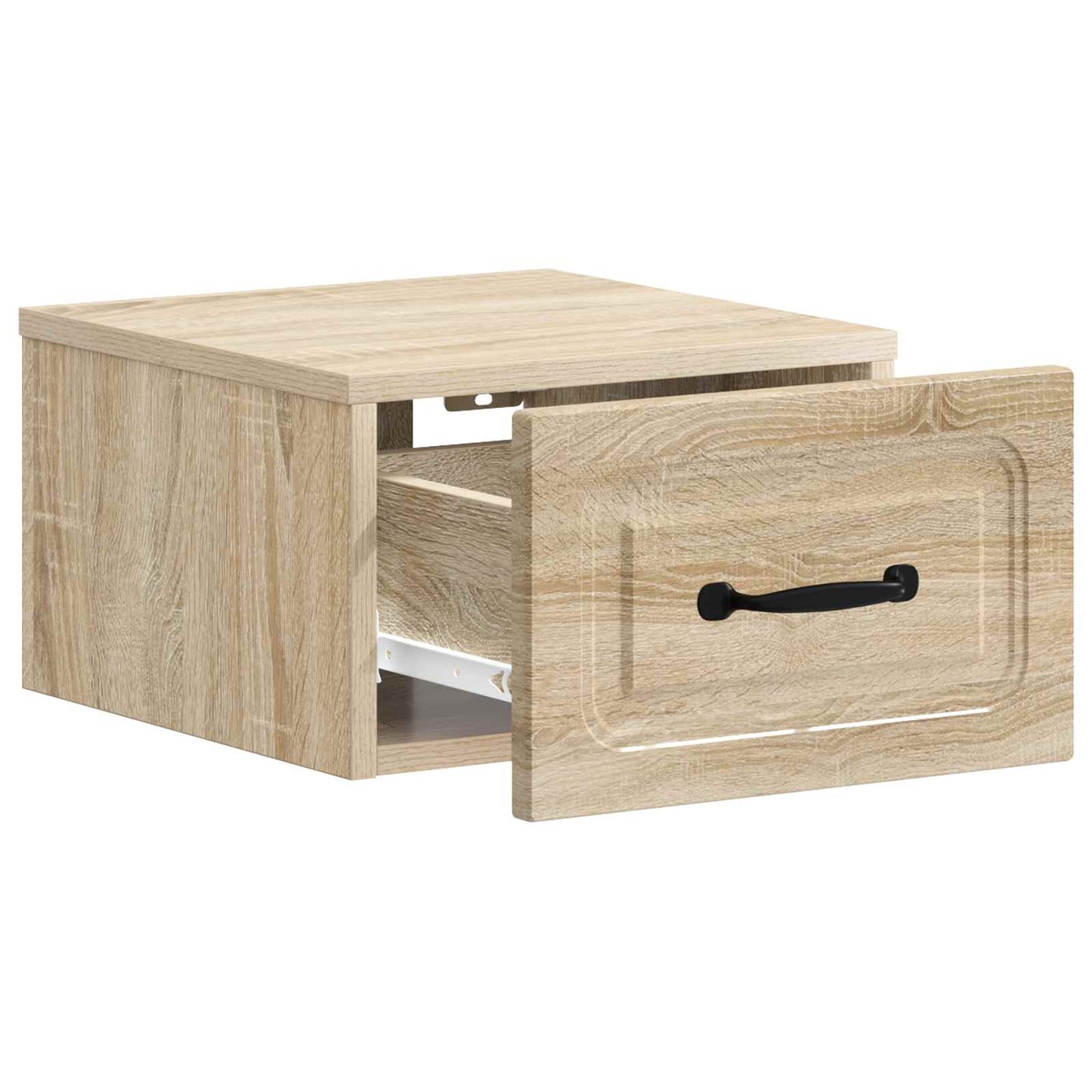 Wall-Mounted Bedside Cabinet 2 pcs Sonoma Oak 34.5 x 33 x 20 cm