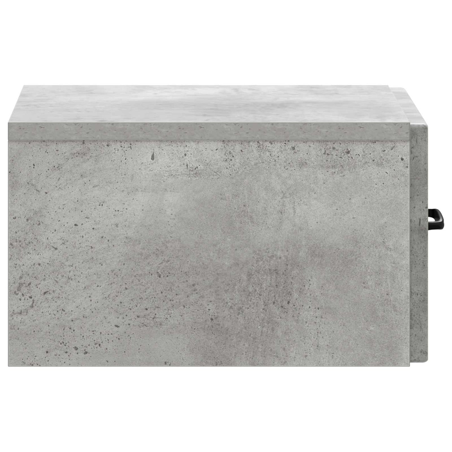 Wall-Mounted Bedside Cabinet Concrete Grey 34.5 x 33 x 20 cm