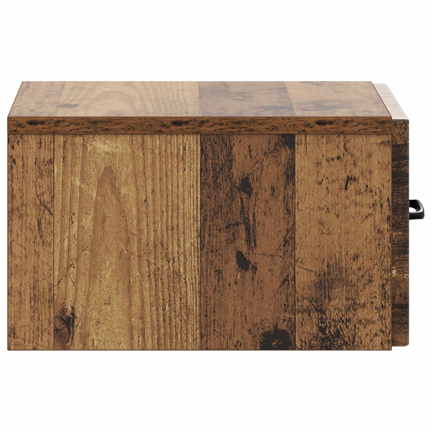 Wall-Mounted Bedside Cabinet Old Wood 34.5 x 33 x 20 cm