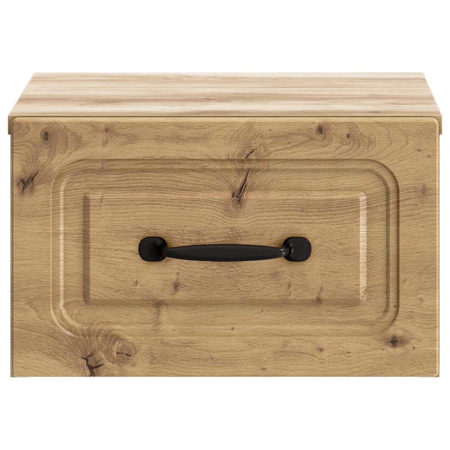 Wall-Mounted Bedside Cabinet 2 pcs Artisan Oak Engineered Wood