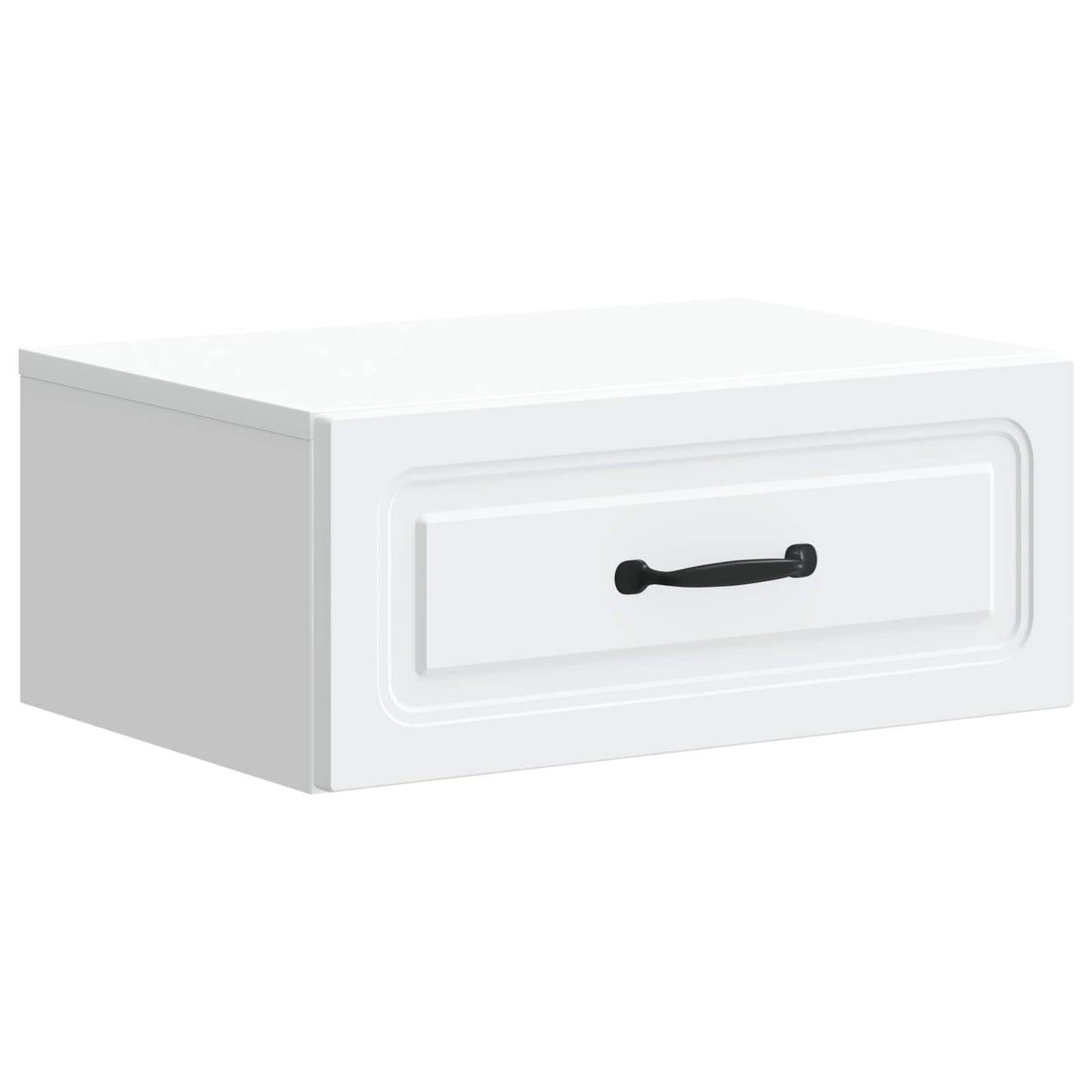 Wall-Mounted Bedside Cabinet 2 pcs White 49 x 34.5 x 20 cm