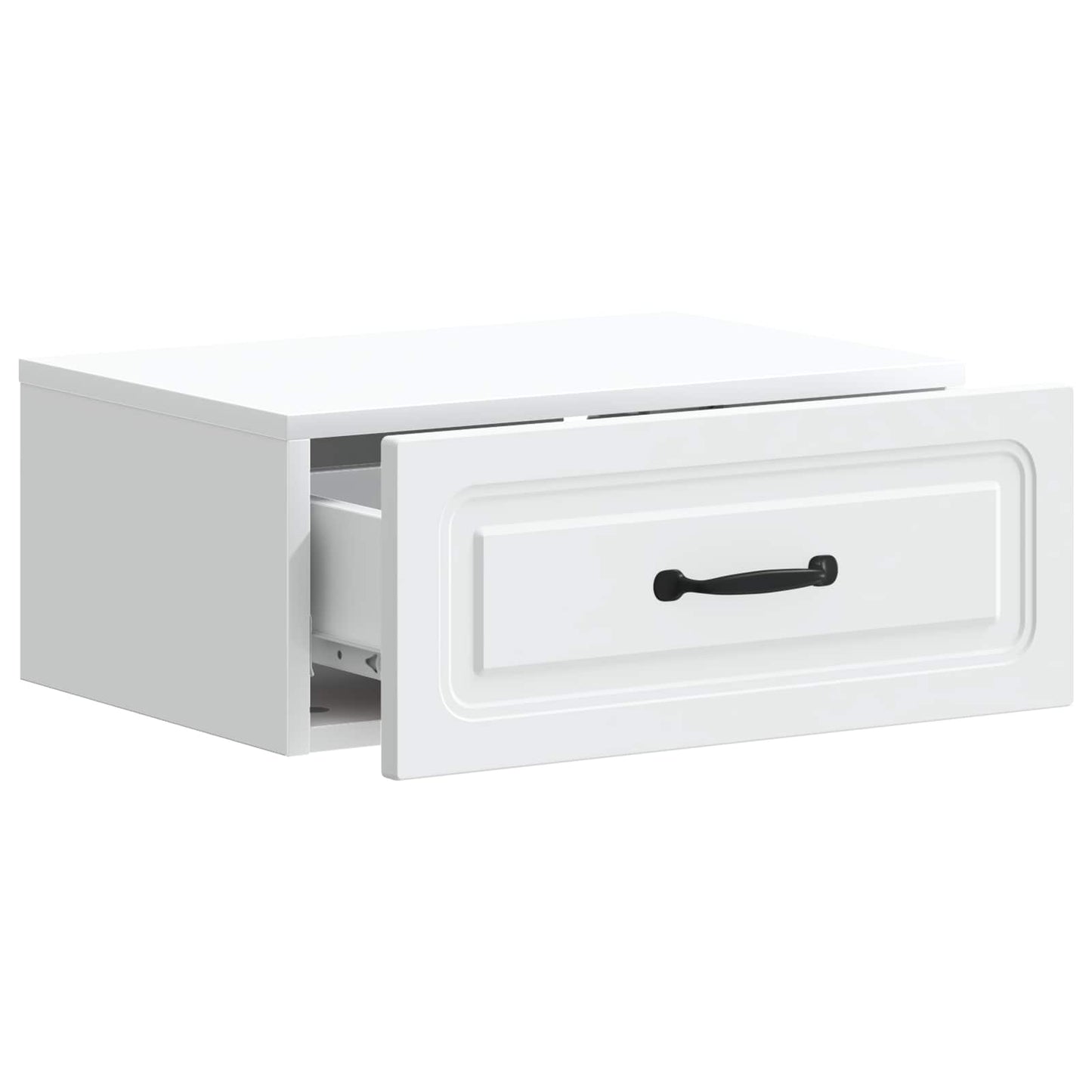 Wall-Mounted Bedside Cabinet 2 pcs White 49 x 34.5 x 20 cm