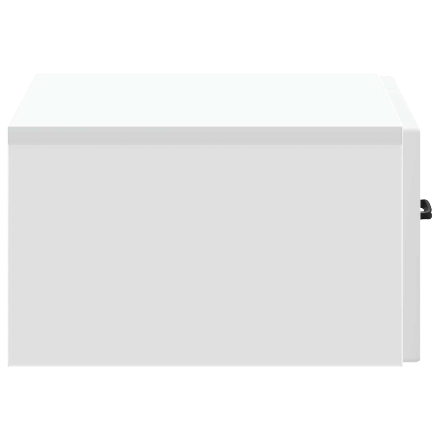 Wall-Mounted Bedside Cabinet 2 pcs White 49 x 34.5 x 20 cm