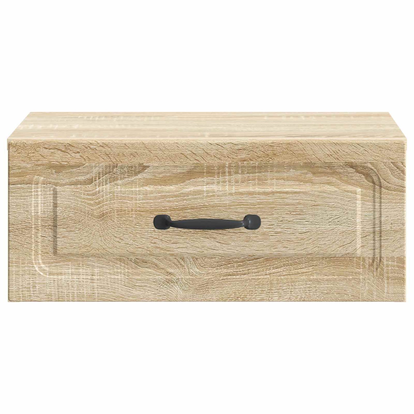 Wall-Mounted Bedside Cabinet Sonoma Oak 49 x 34.5 x 20 cm
