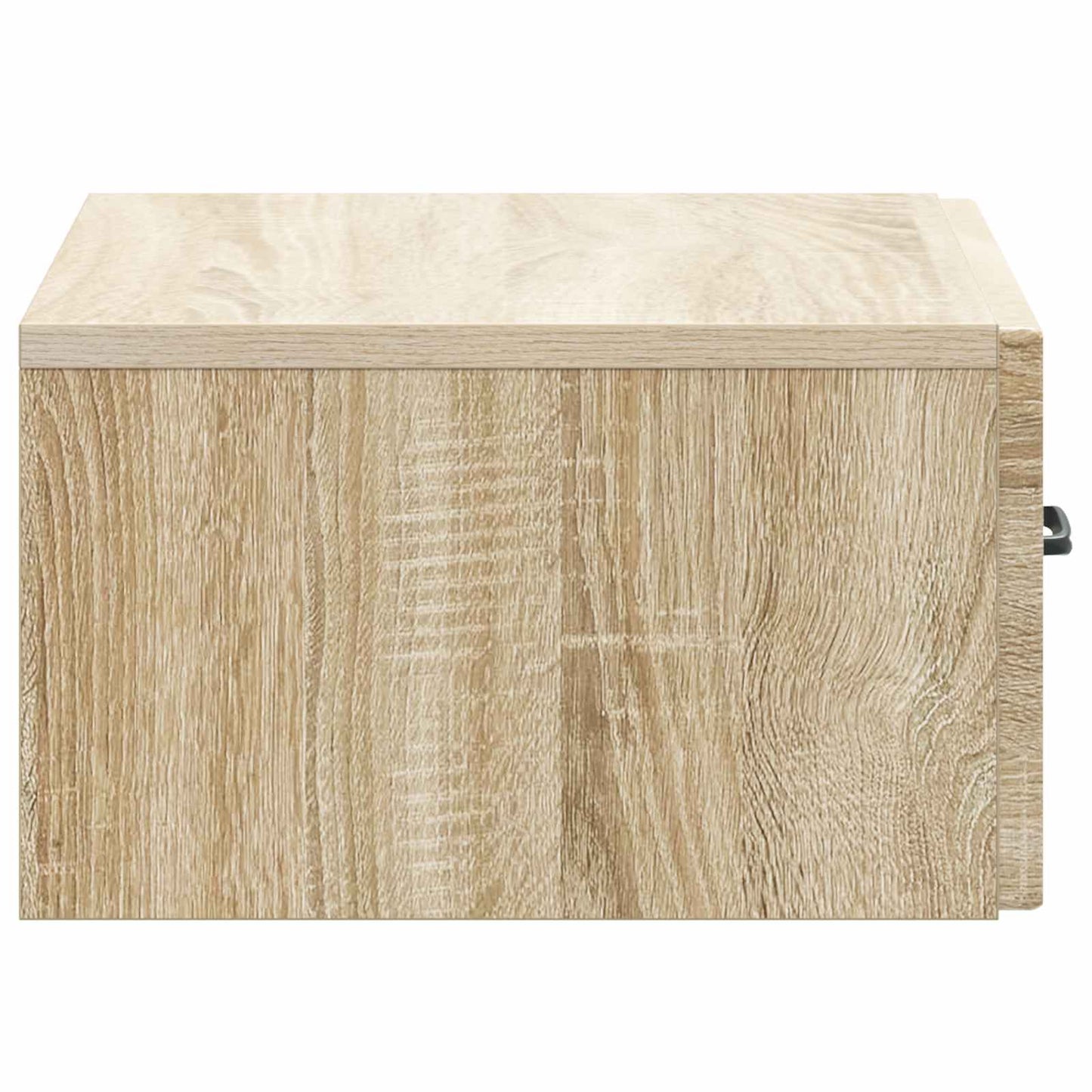 Wall-Mounted Bedside Cabinet Sonoma Oak 49 x 34.5 x 20 cm