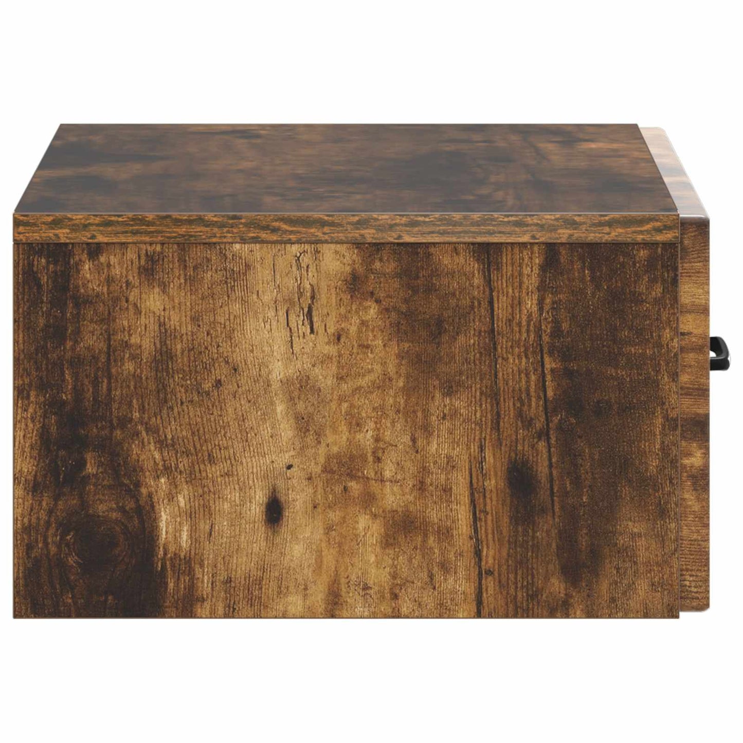 Wall-Mounted Bedside Cabinet 2 pcs Smoked Oak 49 x 34.5 x 20 cm