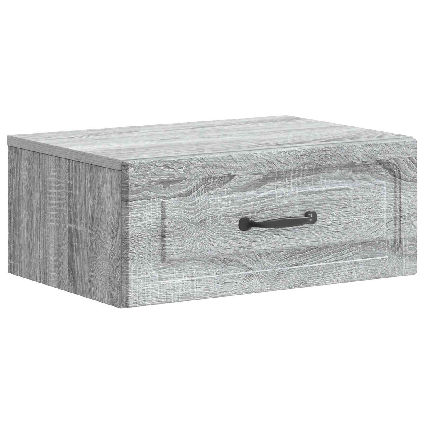 Wall-Mounted Bedside Cabinet 2 pcs Grey Sonoma Engineered Wood