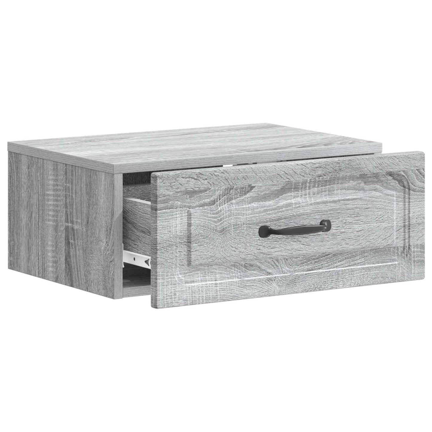 Wall-Mounted Bedside Cabinet 2 pcs Grey Sonoma