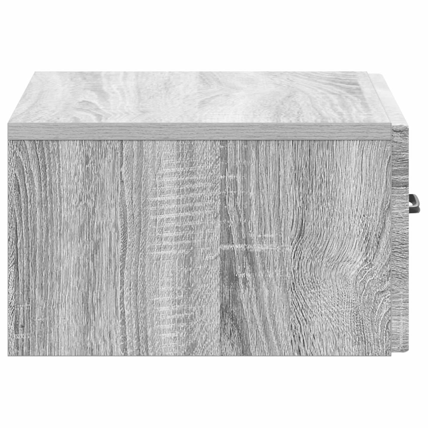 Wall-Mounted Bedside Cabinet 2 pcs Grey Sonoma Engineered Wood