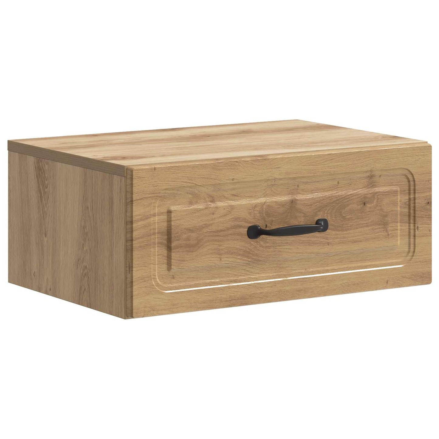 Wall-Mounted Bedside Cabinet 2 pcs Artisan Oak Engineered Wood