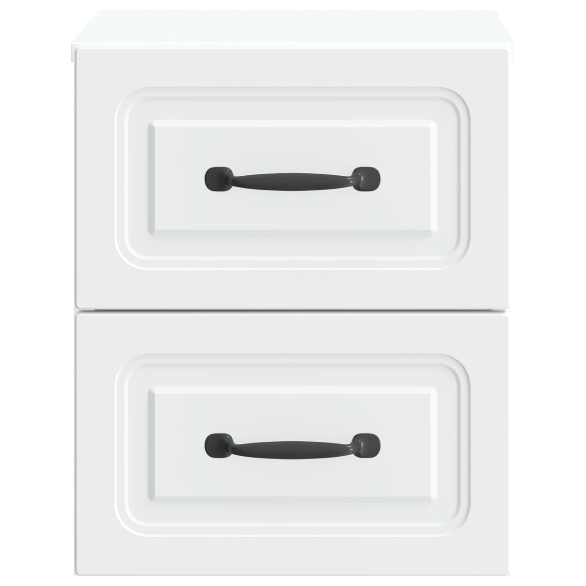 Wall-Mounted Bedside Cabinet 2 pcs White 34.5 x 33 x 40 cm