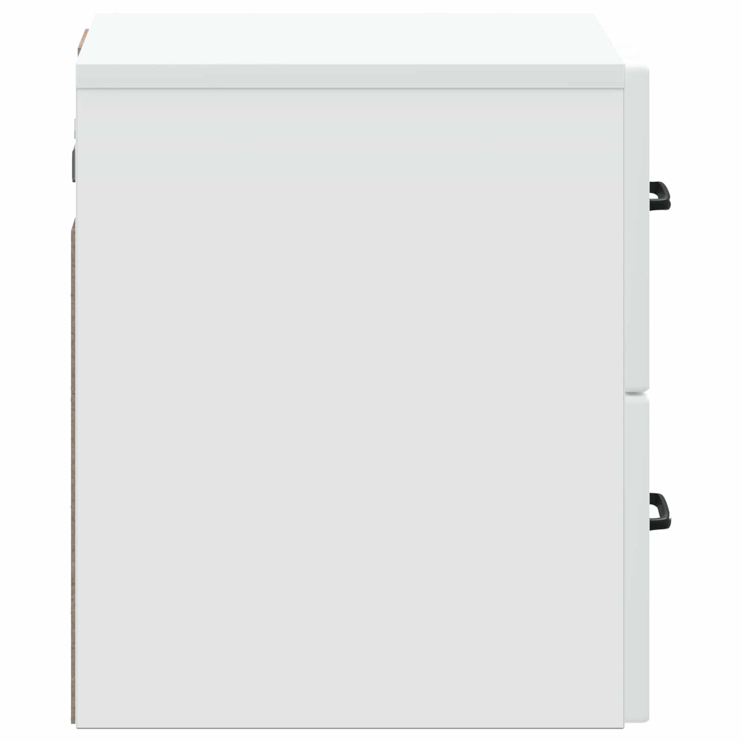 Wall-Mounted Bedside Cabinet 2 pcs White 34.5 x 33 x 40 cm