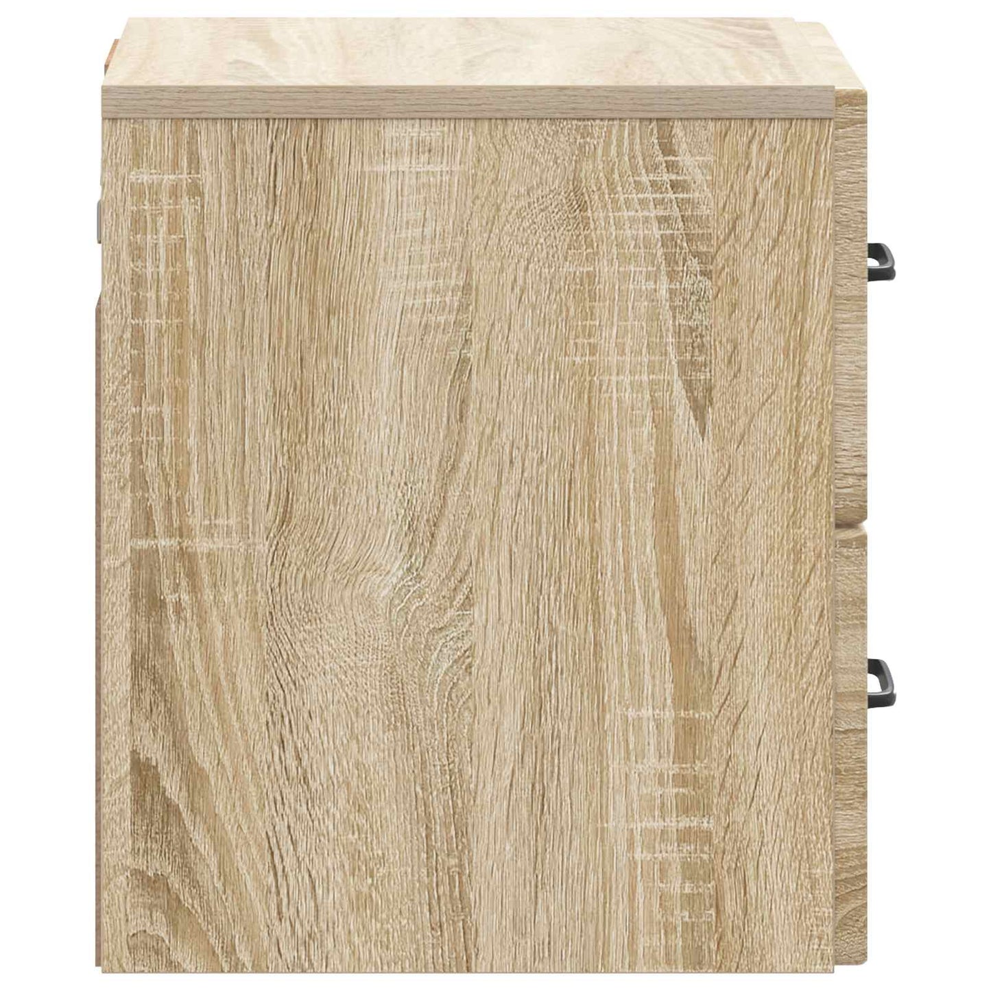 Wall-Mounted Bedside Cabinet Sonoma Oak 34.5 x 33 x 40 cm
