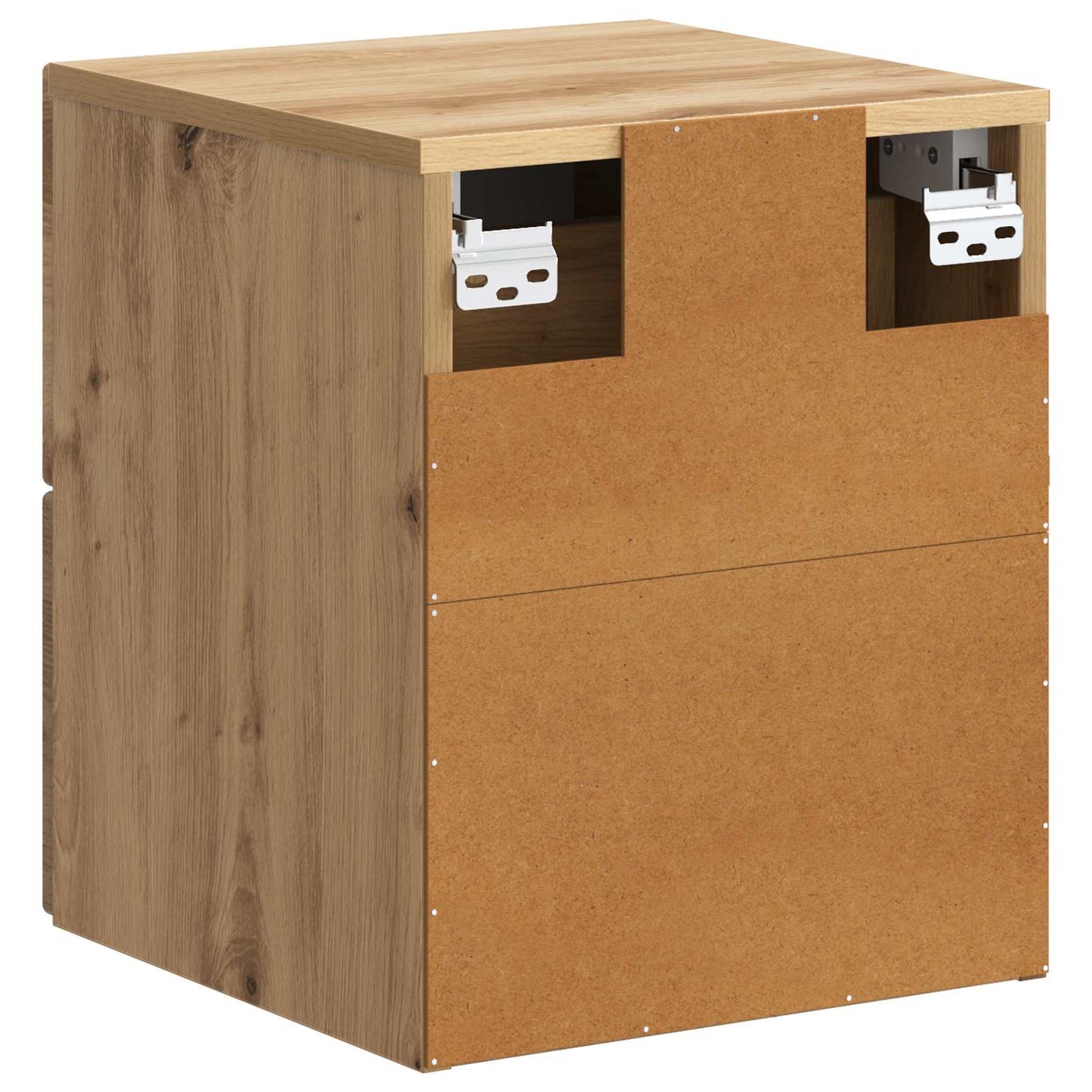Wall-Mounted Bedside Cabinet Artisan Oak 34.5 x 33 x 40 cm