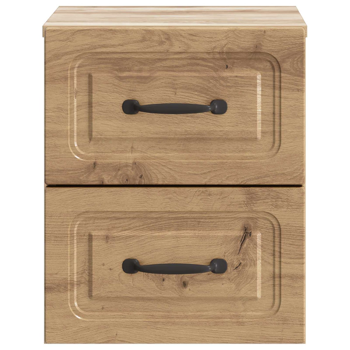Wall-Mounted Bedside Cabinet 2 pcs Artisan Oak Engineered Wood