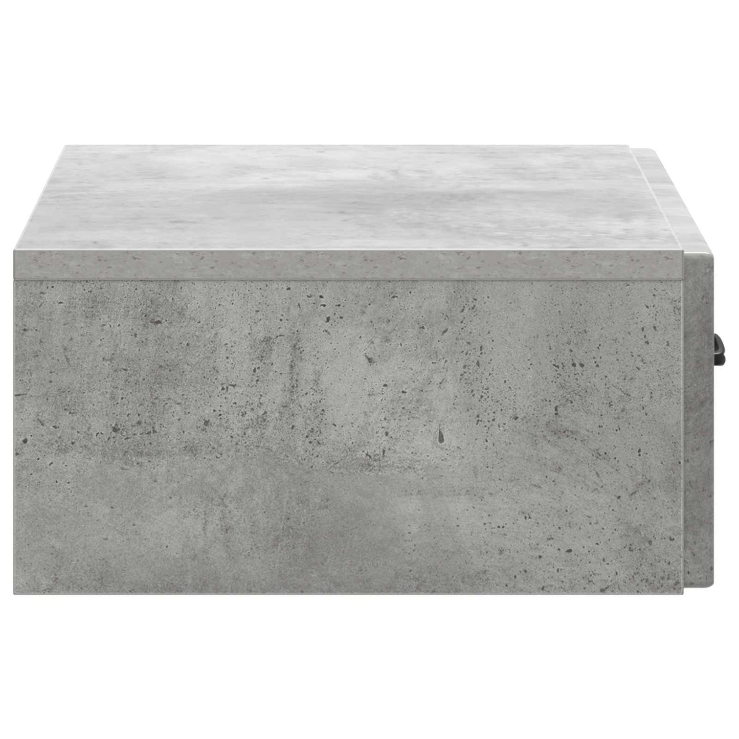 Wall-Mounted Side Table Concrete Grey 59 x 34.5 x 17 cm