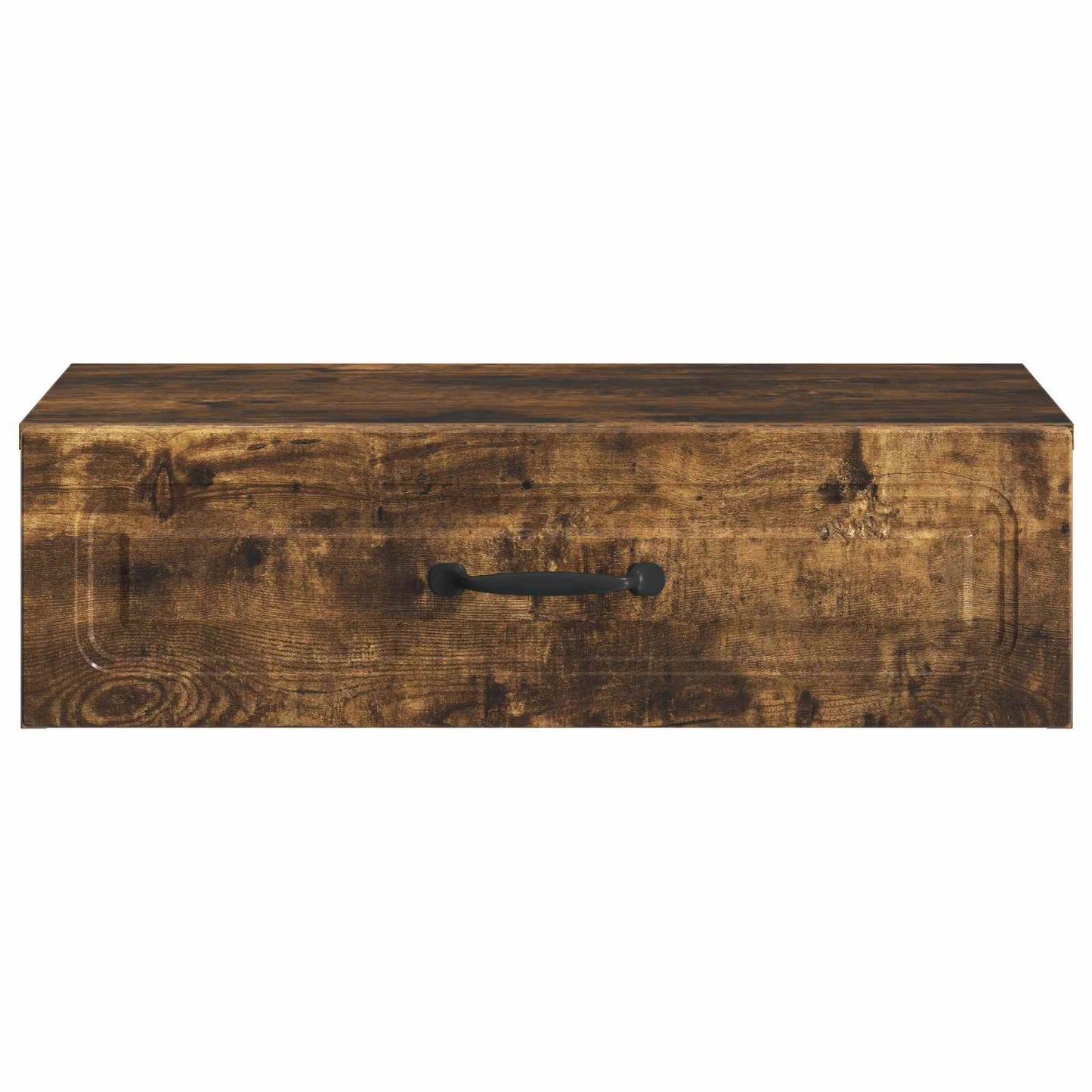 Wall-Mounted Side Table Smoked Oak 59 x 34.5 x 17 cm
