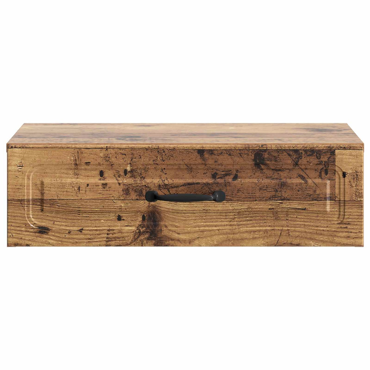 Wall-Mounted Side Table Wall-mounted Old Wood 59 x 34.5 x 17 cm