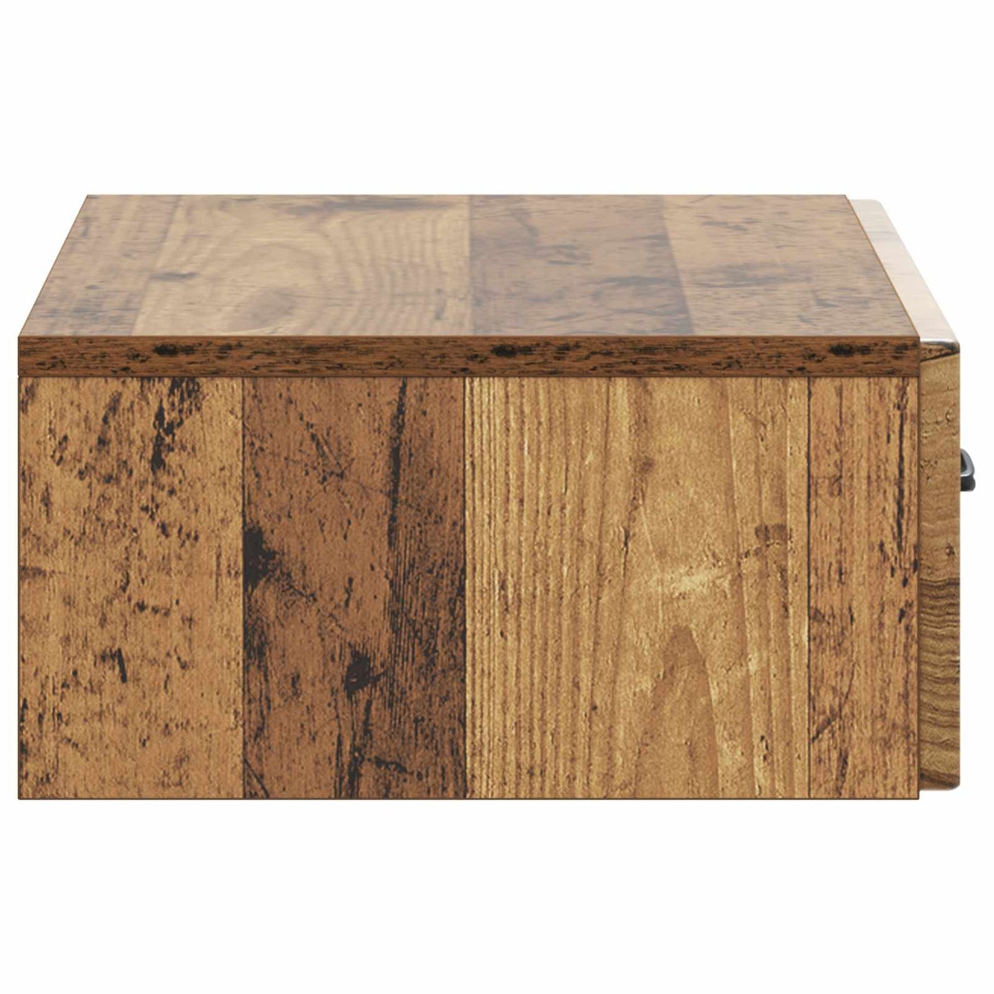 Wall-Mounted Side Table Wall-mounted Old Wood 59 x 34.5 x 17 cm