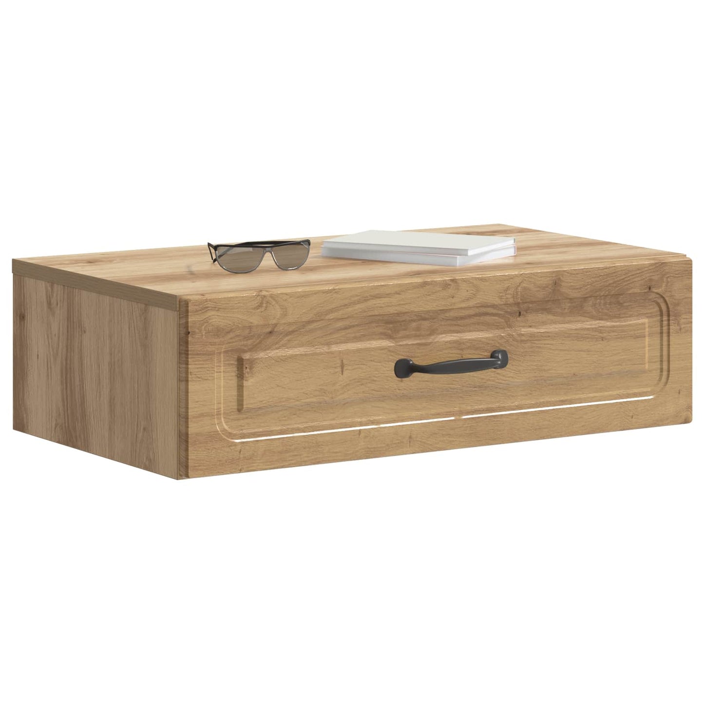 Wall-Mounted Side Table Artisan Oak 59 x 34.5 x 17 cm