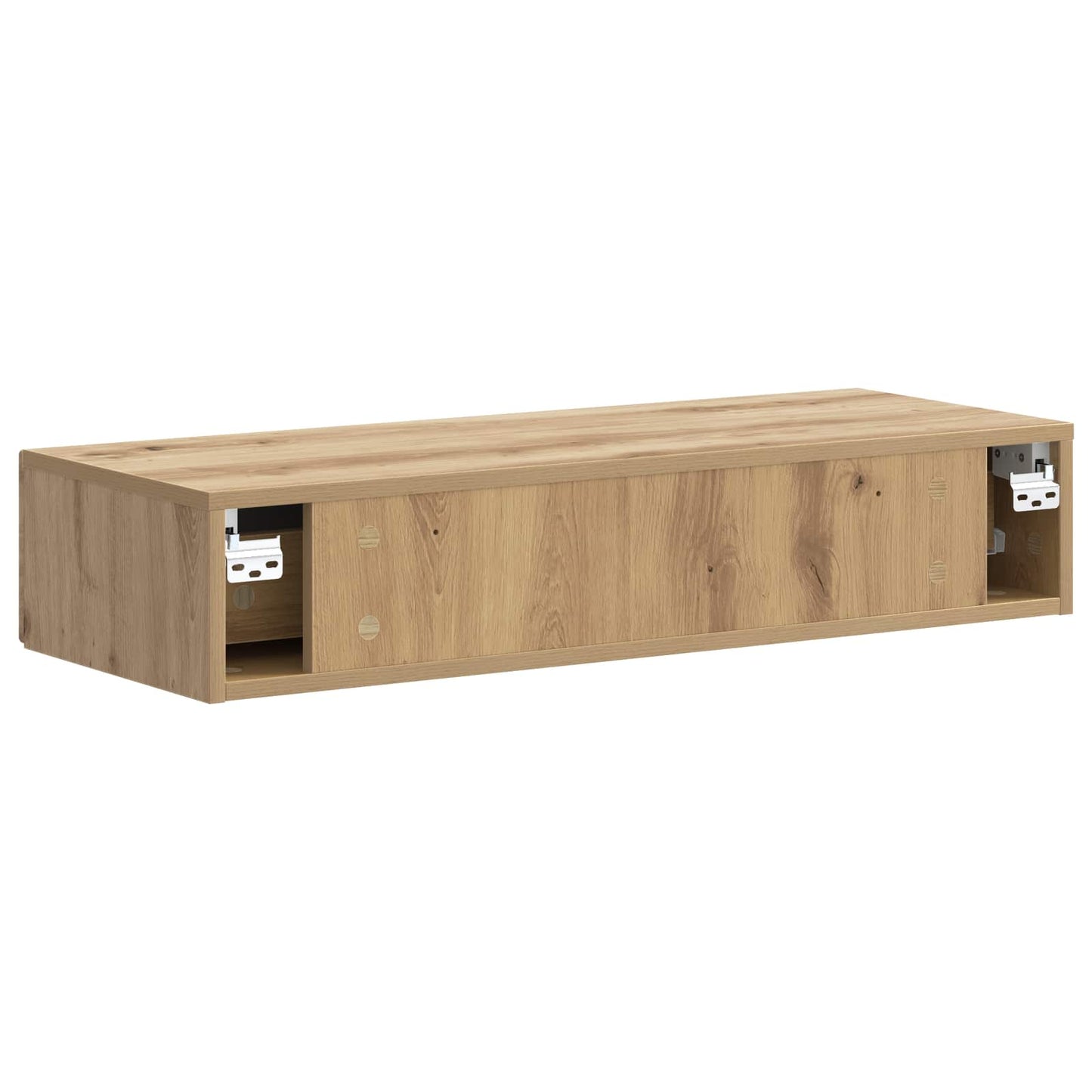 Wall-Mounted Side Table Artisan Oak 87.5 x 34.5 x 17 cm
