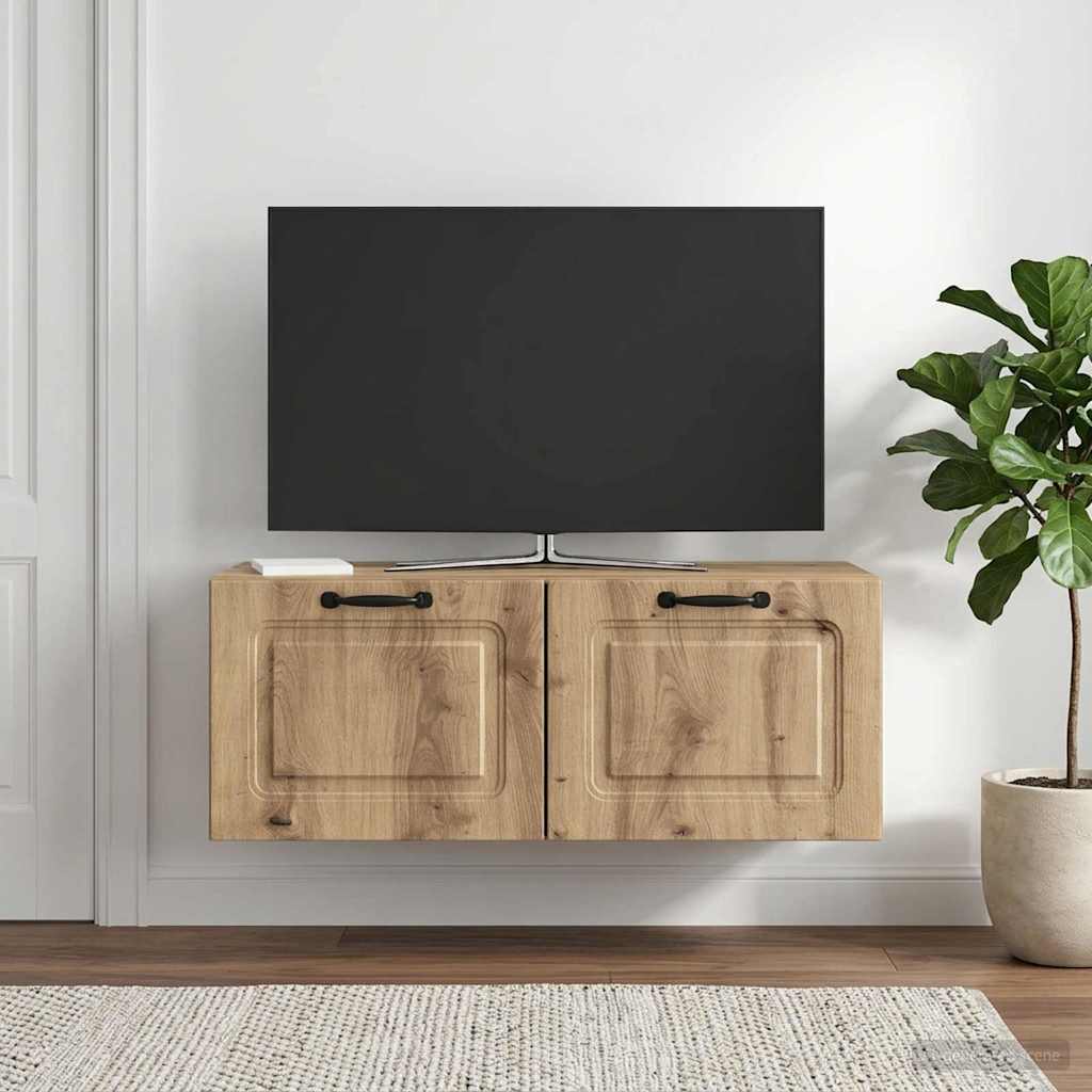 Wall-Mounted TV Cabinet 78.5 x 41 x 30 cm Artisan Oak
