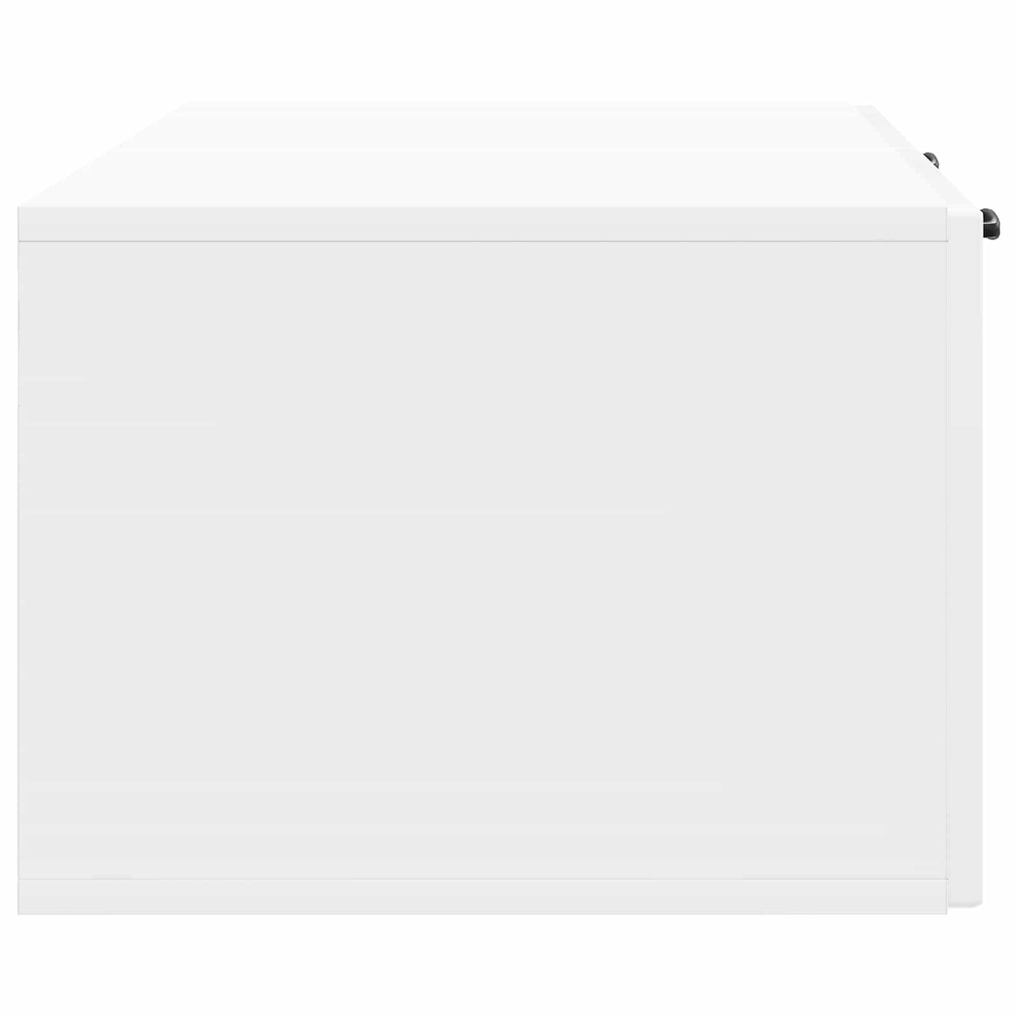 Wall-Mounted TV Cabinet High Gloss White 98 x 41 x 30 cm