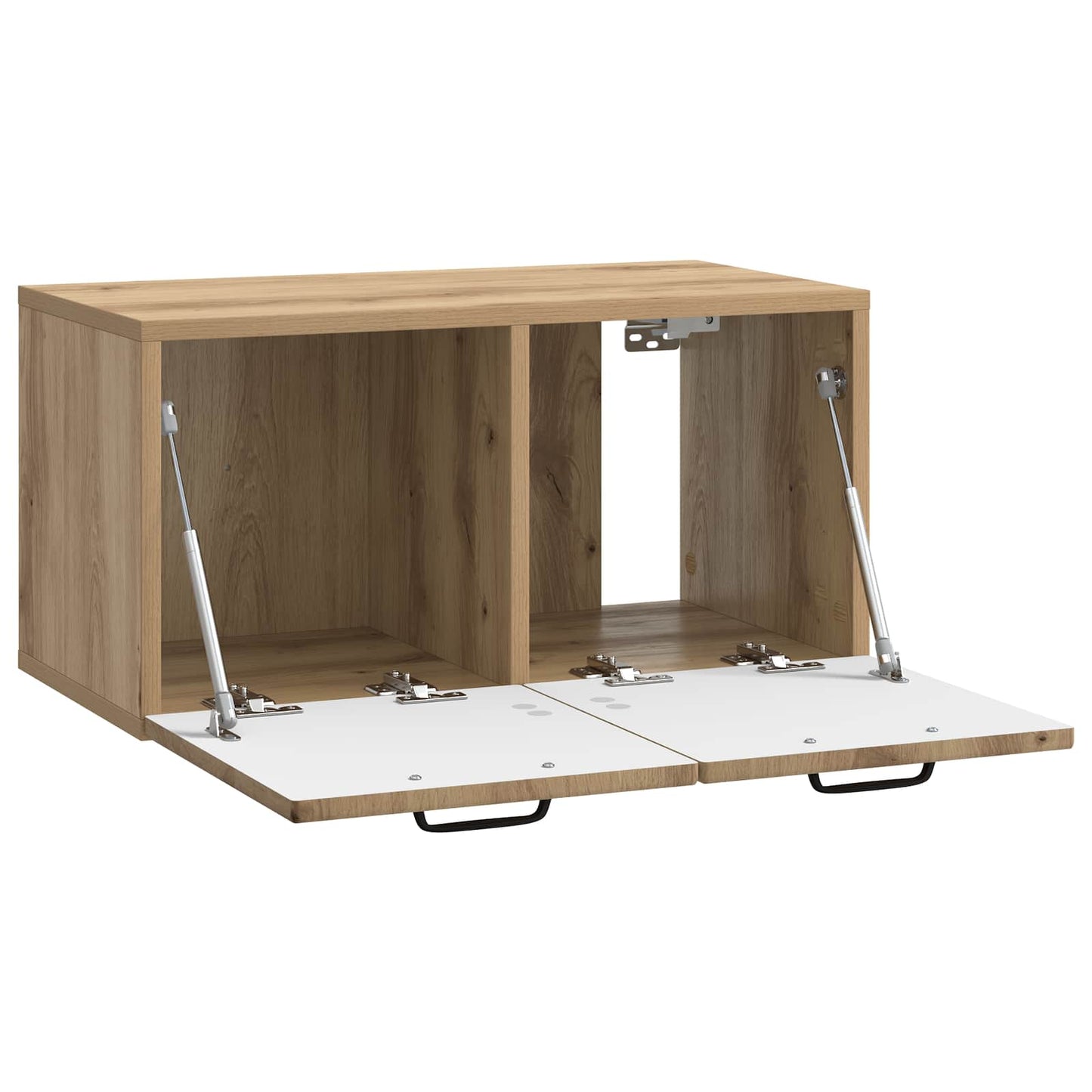 Wall-Mounted TV Cabinet 59.5 x 31 x 30 cm Artisan Oak