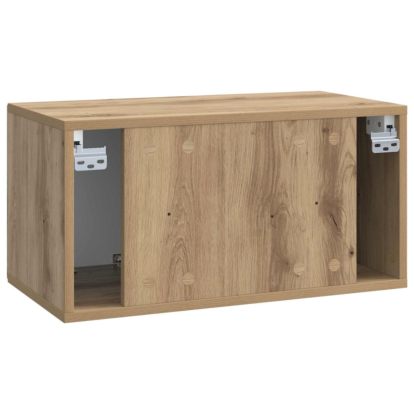 Wall-Mounted TV Cabinet 59.5 x 31 x 30 cm Artisan Oak